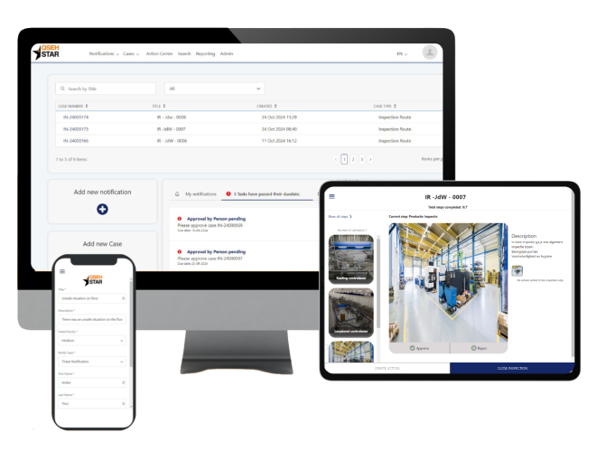 QSEH Star collection screens